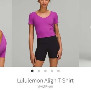 lululemon athletica align tee